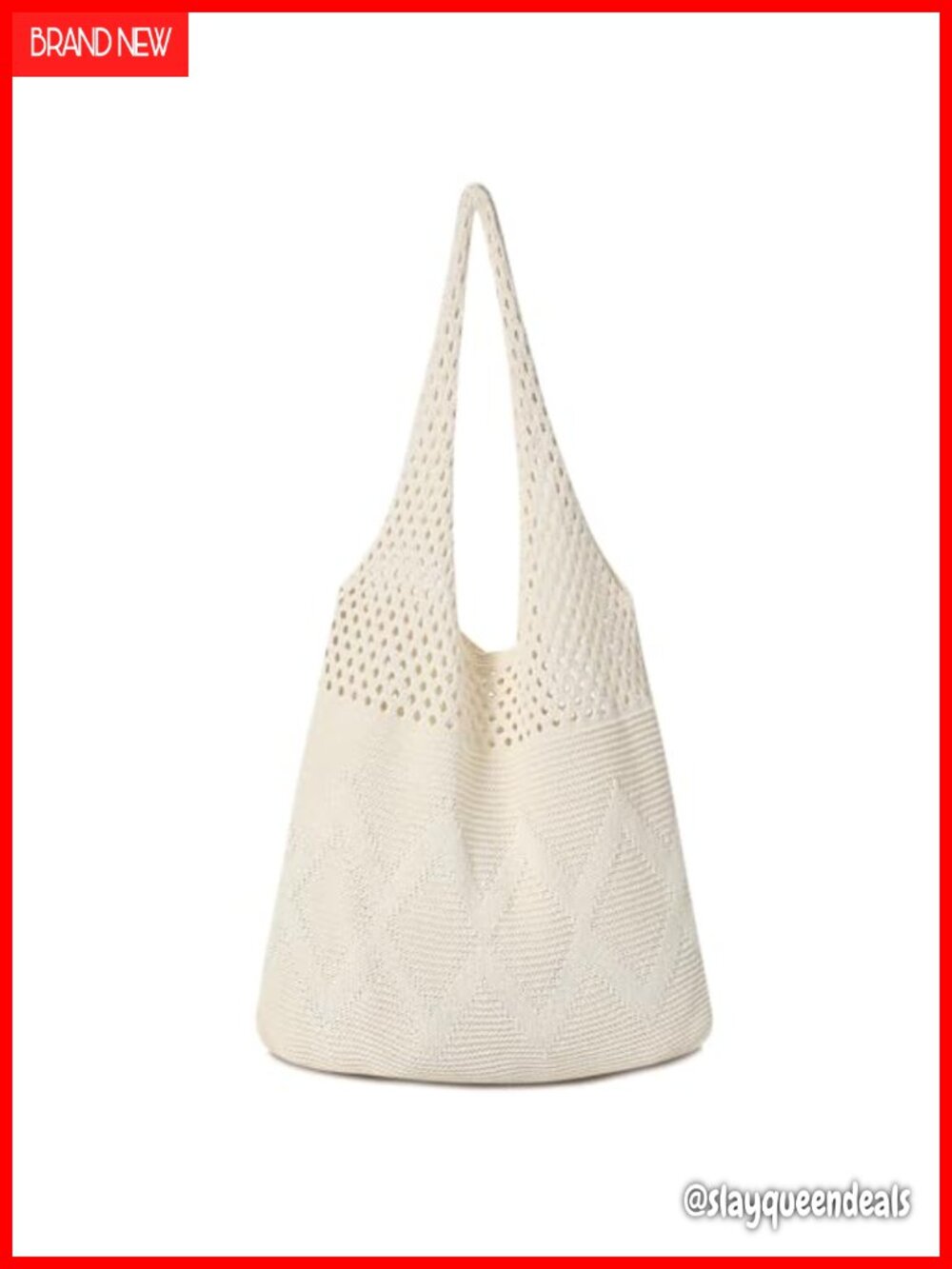 Straw Beach Tote Bag Woven Shoulder Bag with Zipper